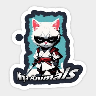 Ninja Animals Sticker